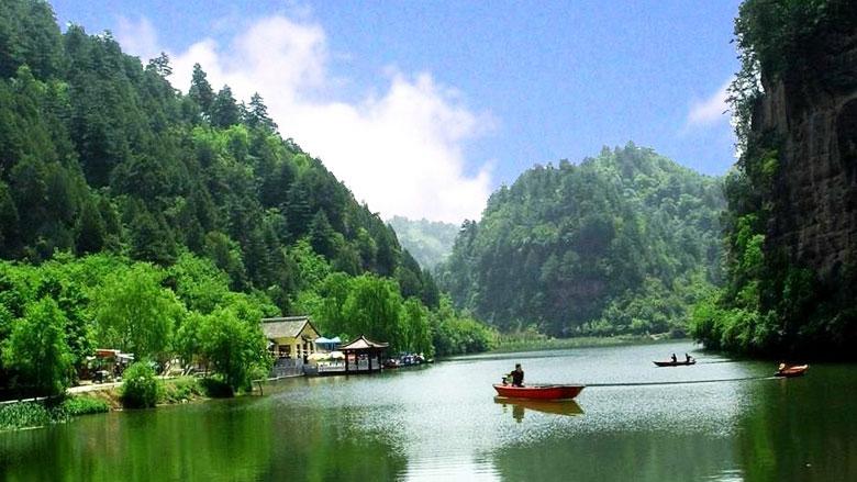 日照、森林公園、桃花島