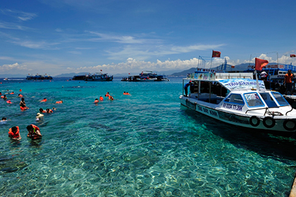北京直飛芽莊一價全含無購物海景房6天4晚